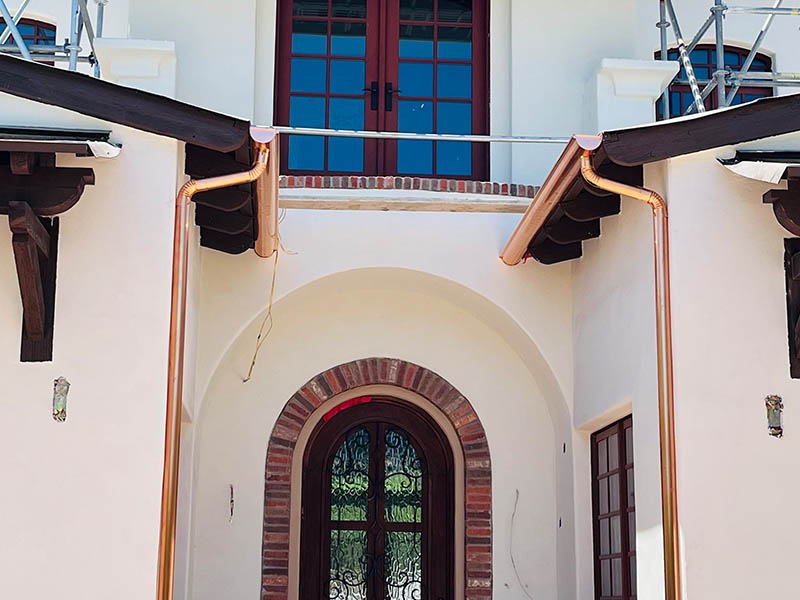 Normandy Park Copper Gutter Installation