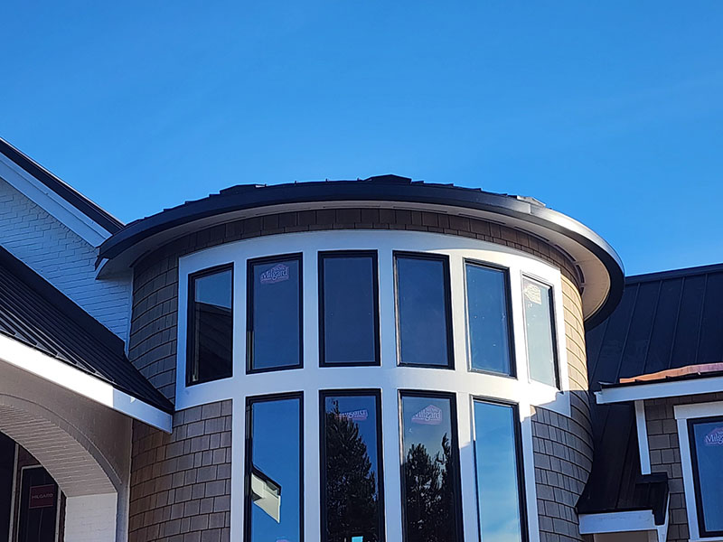 Covington Curved Gutters