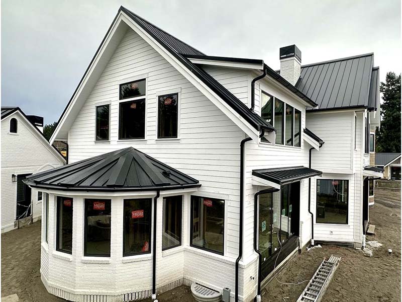 Kitsap County Curved Gutters