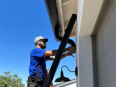 Buckeye gutter downspout installation in AZ near 85326