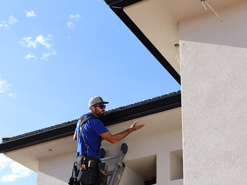 Pine Gutter Installation