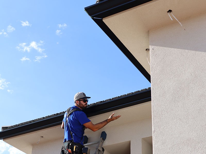 Professional San Tan Valley seamless gutter install in AZ near 85140